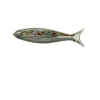 Viz Glass 7643BIR Fish Wall Art