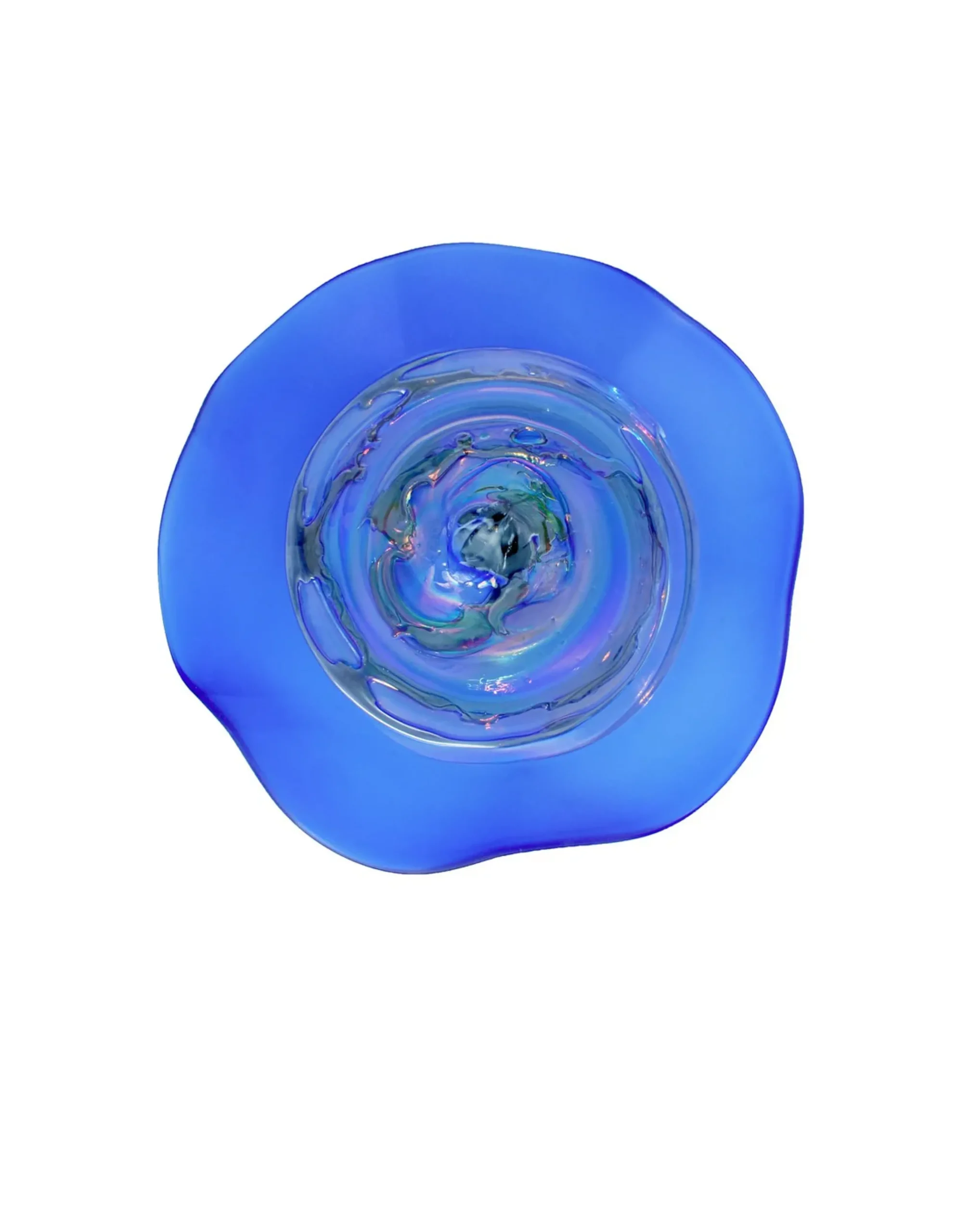 Viz Glass Celestial Tide, Large: Nebula Wall Art (Item# 7000BIR)