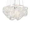 Viz Glass CH-2416-5C Small Infinity Chandelier