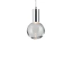 Viz Glass CH-C2R3-1R Cosmopolitan Pendant Clear Round