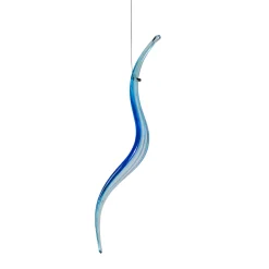 Viz Glass CH-E21A Tessera Aqua Avolare Glass Piece