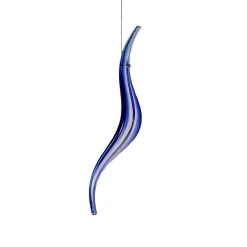 Viz Glass CH-E21B Tessera Cobalt Blue Avolare Glass Piece