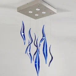 Viz Glass CH-E21B Tessera Cobalt Blue Avolare Glass Piece