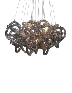 Viz Glass CH-2416-5MT Small Infinity Chandelier