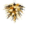 Viz Glass ColorSelect Baltic Amber Large Chandelier