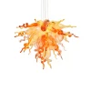 Viz Glass ColorSelect Desert Rose Small Blown Glass Chandelier