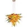 Viz Glass ColorSelect East Coast Autumn Small Blown Glass Chandelier