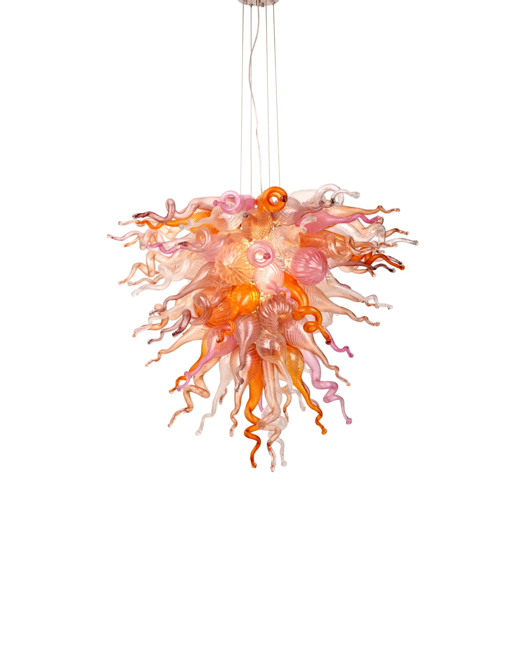 Viz Glass ColorSelect Twilight Large Chandelier