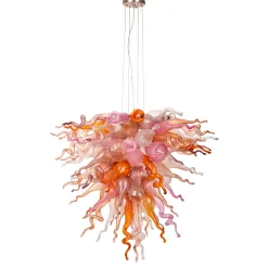 Viz Glass ColorSelect Twilight Large Chandelier