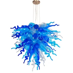 Viz Glass ColorSelect Waterfall Large Chandelier