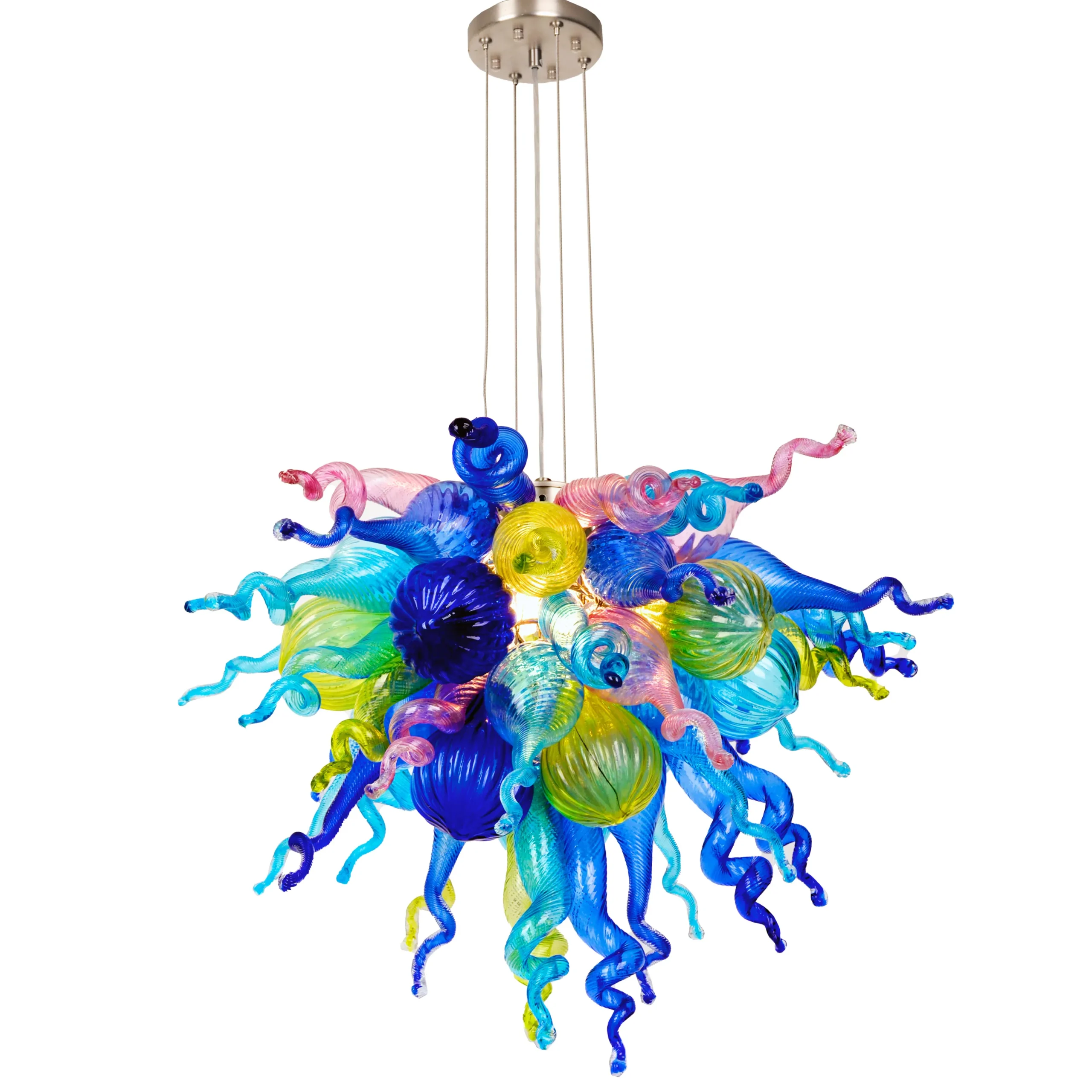 Viz Glass ColorSelect Wonder of the Sea Mini Blown Glass Chandelier