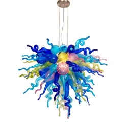 Viz Glass ColorSelect Wonder of the Sea Small Blown Glass Chandelier