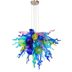 Viz Glass ColorSelect Wonder of the Sea Mini Blown Glass Chandelier