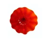 Viz Glass Crimson Whispers, Medium: Classic Murano Style Wall Art (Item #4132MIR)