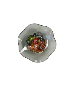 Viz Glass Grey Sapphire, Small: Jewel Wall Art (Item# 7604SIR)
