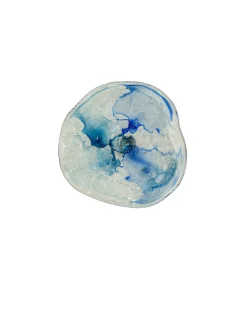 Viz Glass Ocean Breeze, Small: Watercolor Wall Art (Item 7535SIR)