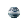 Viz Glass Oceanic Horizon - Handblown Art Glass Vase (Item #7224)