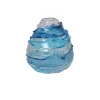 Viz Glass Oceanic Ripple - Handblown Art Glass Vase (Item #8018)