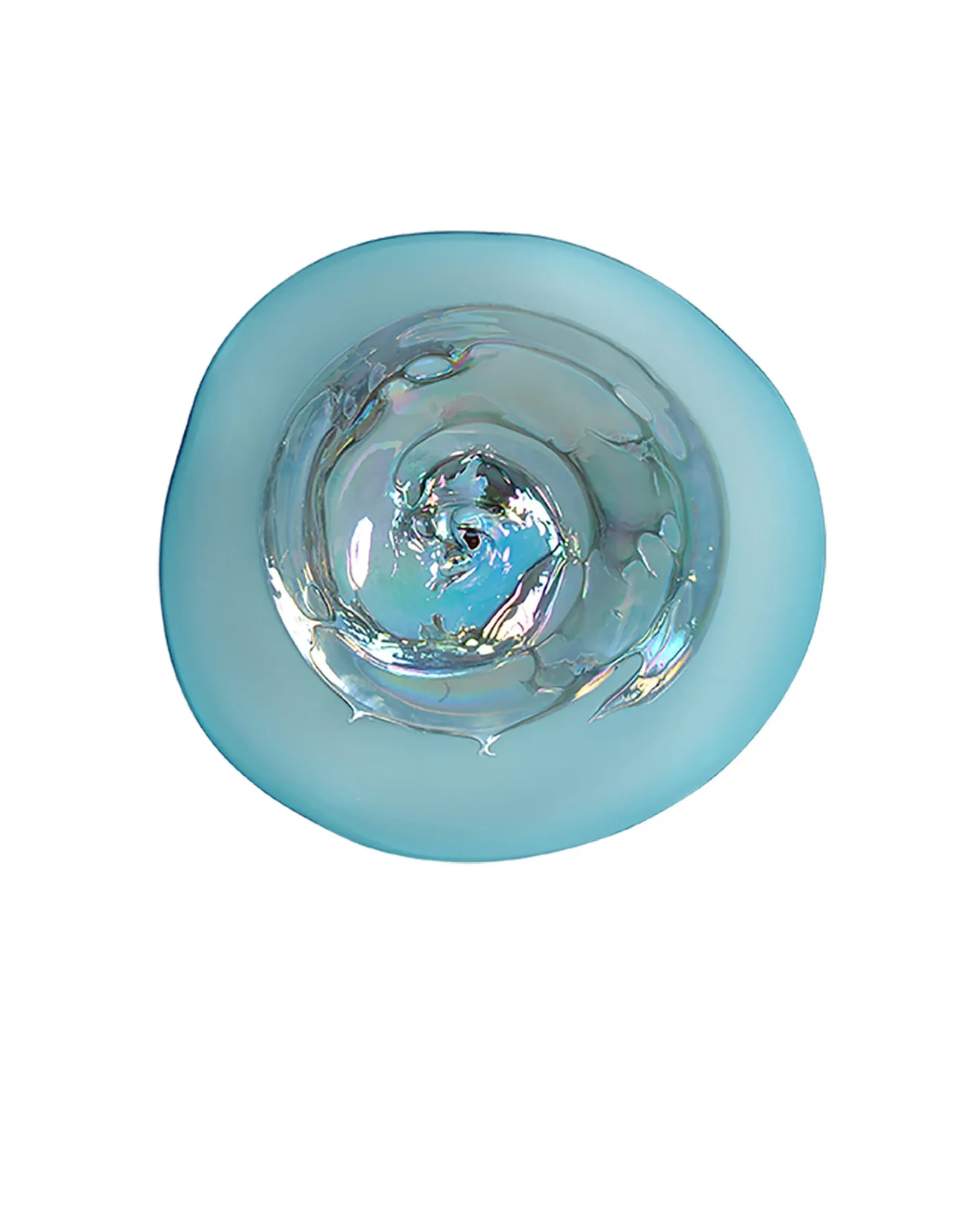 Viz Glass Oceans Dream, Large: Nebula Wall Art Item# 7001BIR