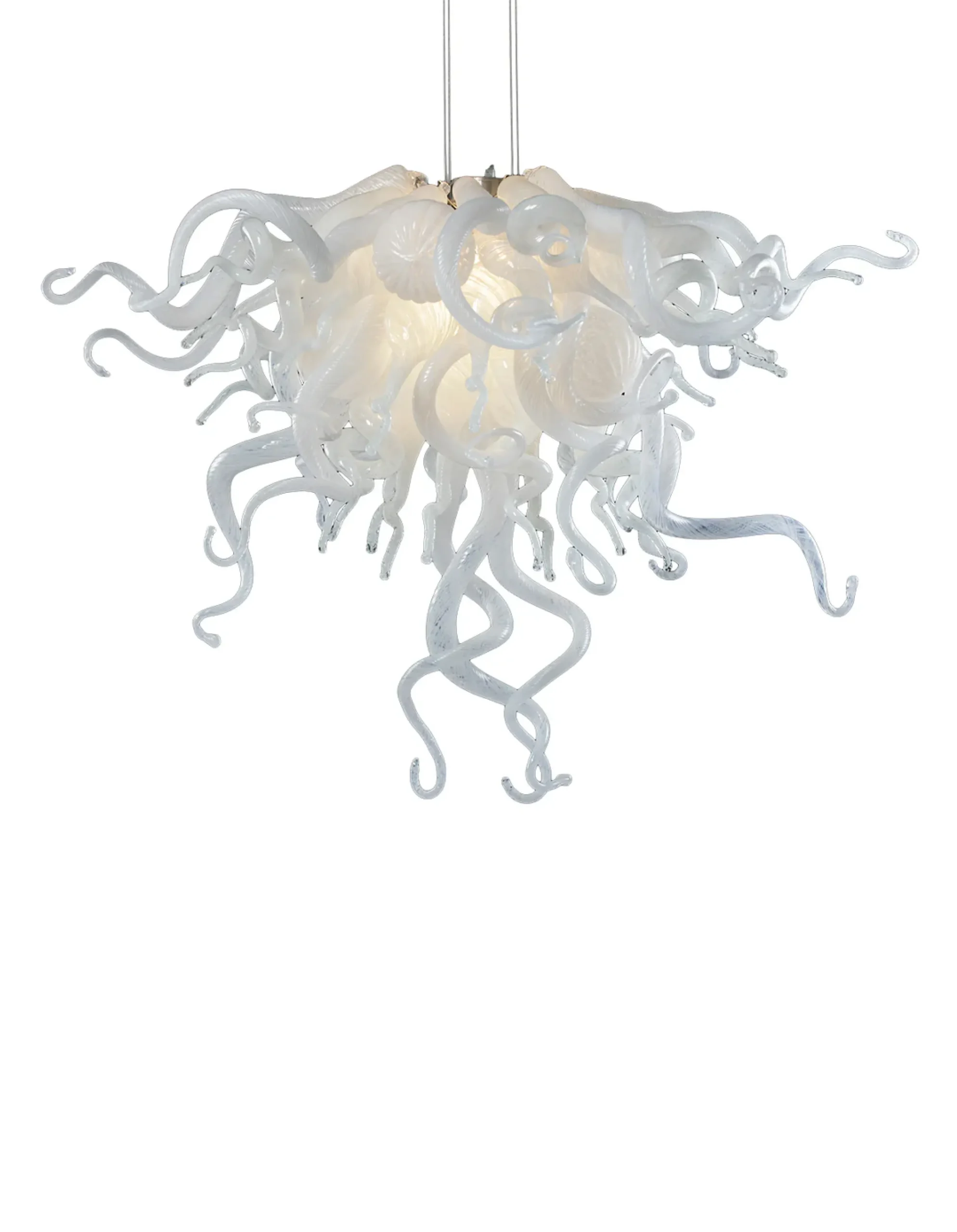 Viz Glass Opaline White Confetti Kit for ColorSelect Chandeliers (Item 051I)