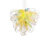 Viz Glass Orion California Sunshine Large Blown Glass Chandelier