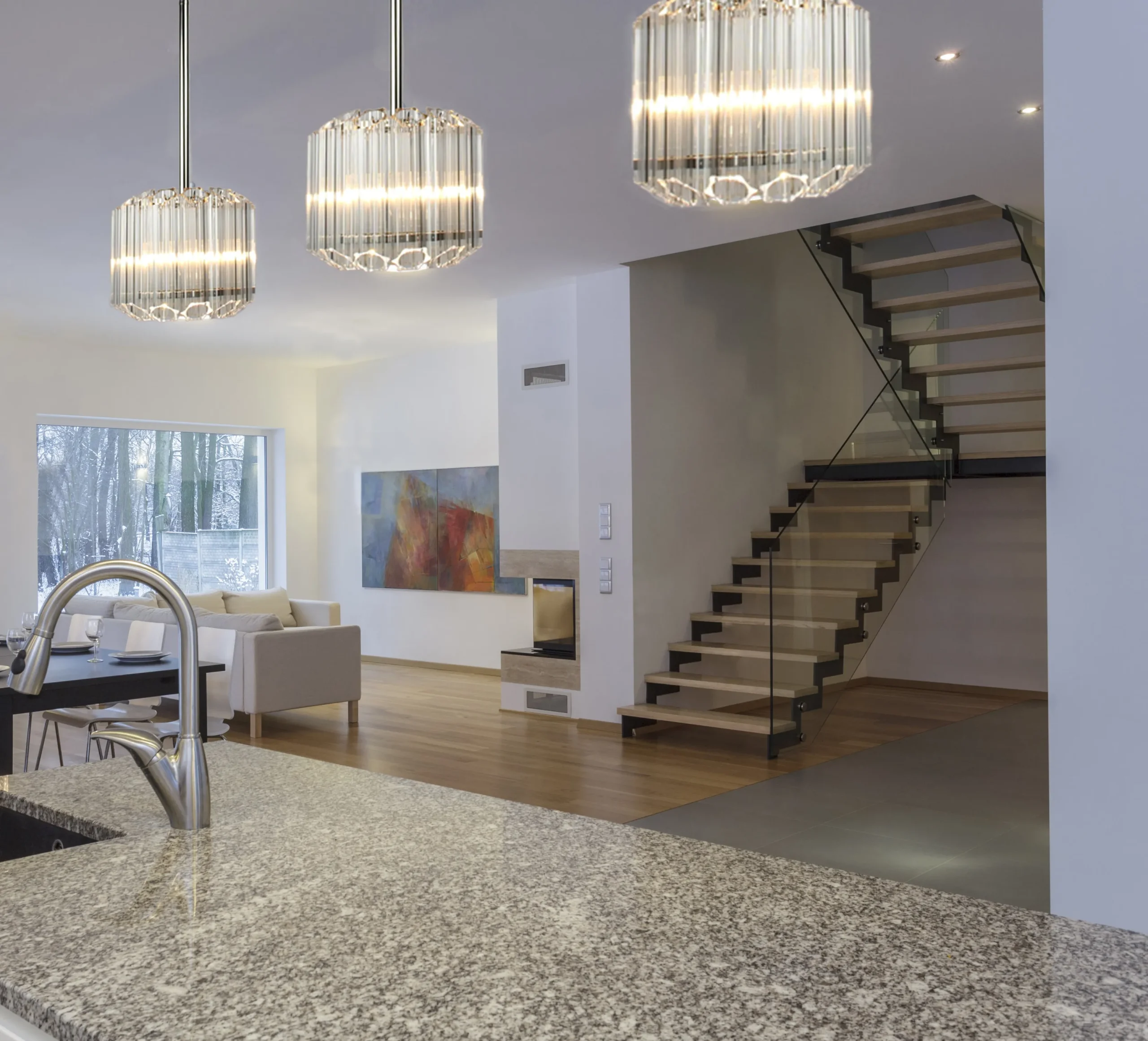 Viz Glass P-D3-1PN Vela Pendant