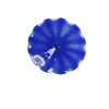 Viz Glass Sapphire Whirl, Small: Pinwheel Wall Art (Item 7586SIR)