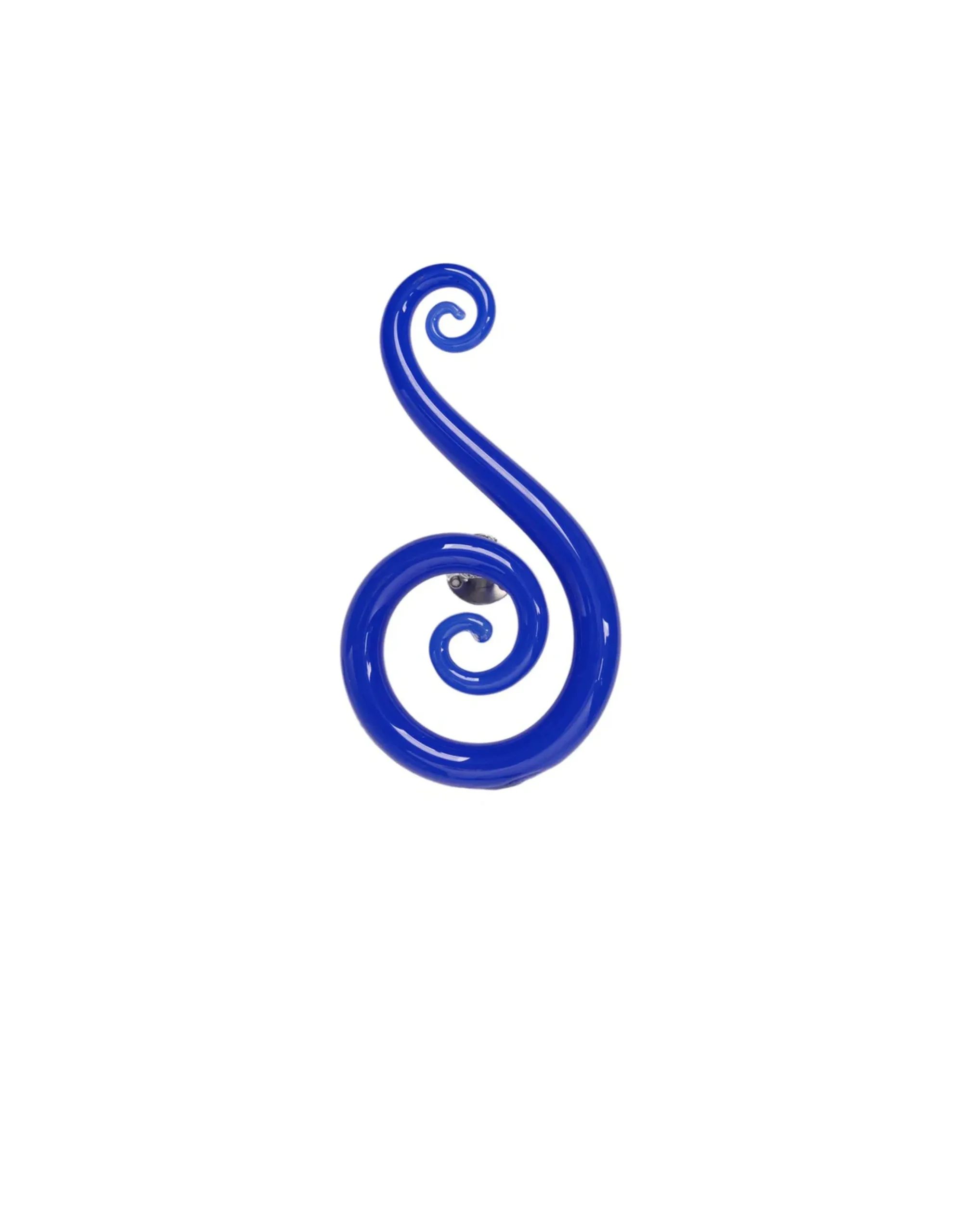 Viz Glass 8002SIR Double Fern Swirls Wall Décor - Natural Elegance - Small