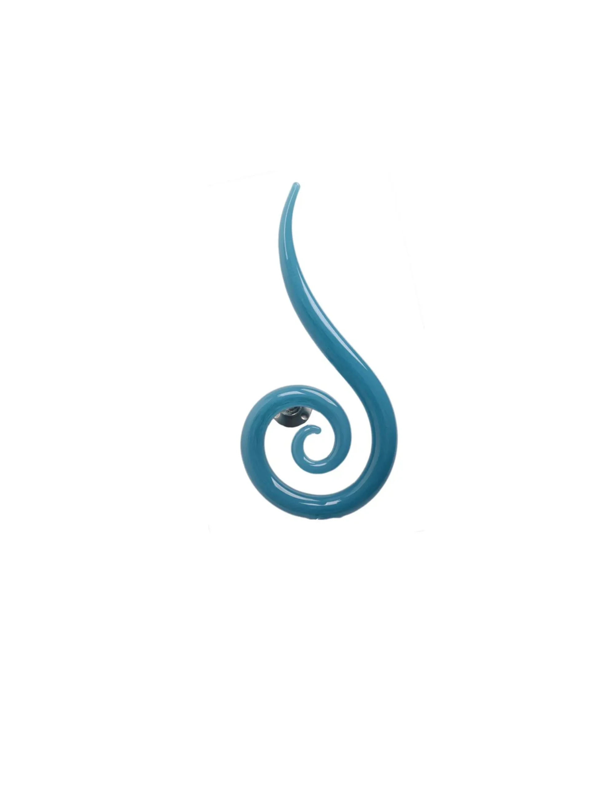 Viz Glass 8053SIR Fern Swirls Wall Décor - Natural Elegance - Small
