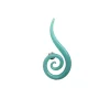 Viz Glass 80545SIR Fern Swirls Wall Décor - Natural Elegance - Small