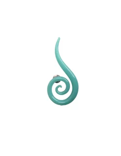 Viz Glass 80545SIR Fern Swirls Wall Décor - Natural Elegance - Small