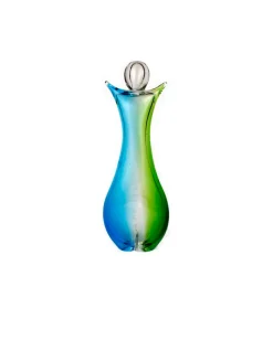 Viz Glass Tranquil Joy - Handblown Art Glass Sculpture (Item #8027)